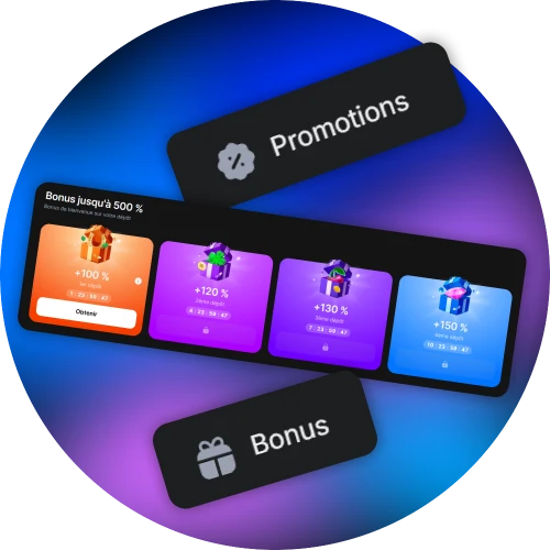 1Win propose régulièrement des bonus et des promotions.
