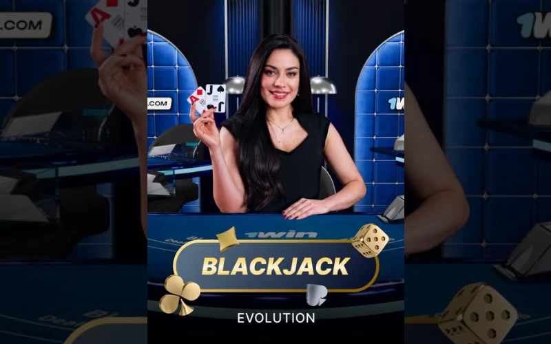 Beat the live dealer and win with Blackjack Live on 1Win.