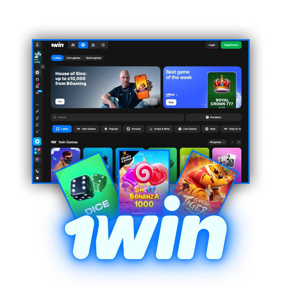 1Win Casino offers a wide variety of games to suit every taste, allowing you to place bets.