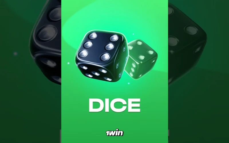 Roll the dice and test your luck to win big with Dice at 1Win.