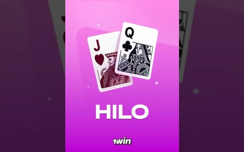 Devinez la prochaine carte et gagnez avec Hilo sur 1Win.
