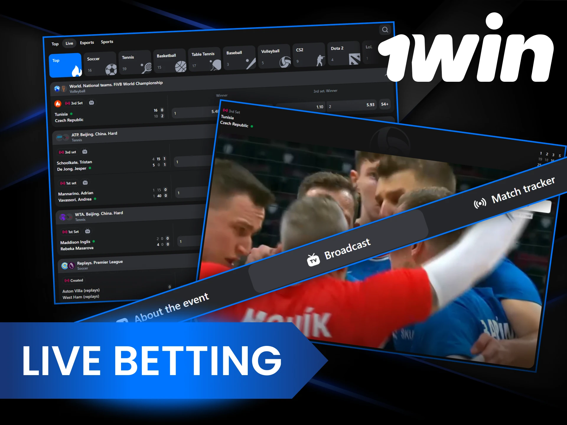 By placing bets in real time on 1Win, you can follow the game's outcome.