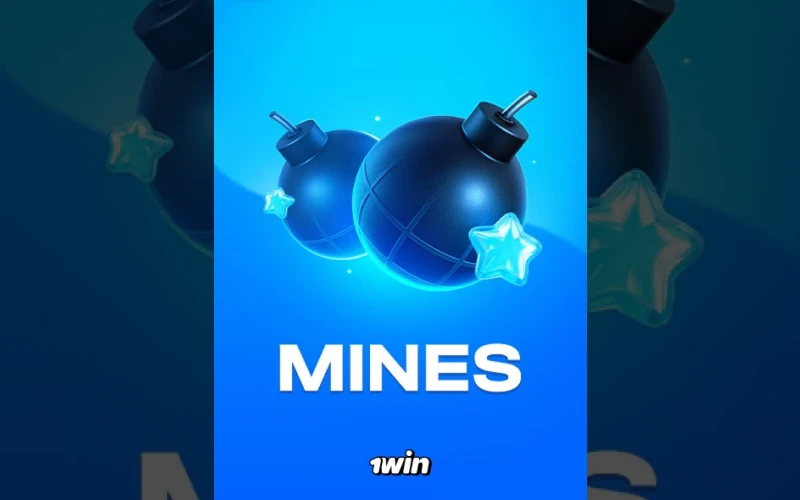 Find hidden cash at Mines when you play on 1Win.