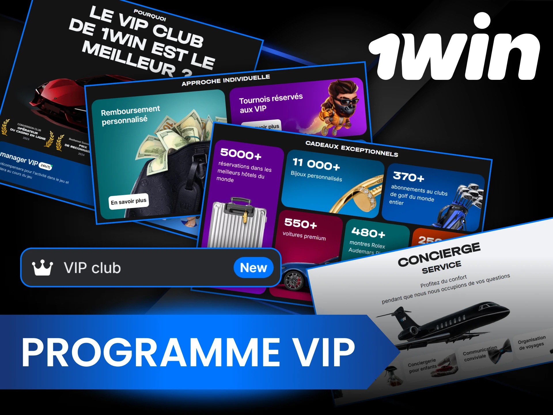 En rejoignant le programme VIP 1Win, vous aurez la possibilité de gagner des prix de valeur.
