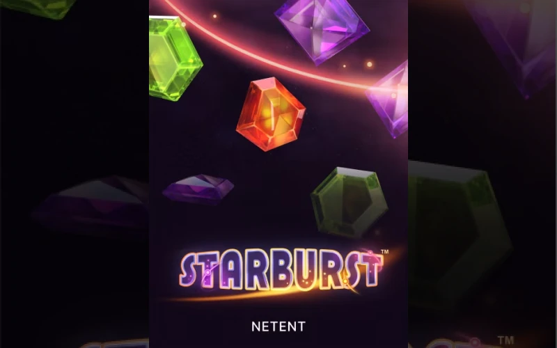 Blast into space and discover stellar wins with Starburst on 1Win.